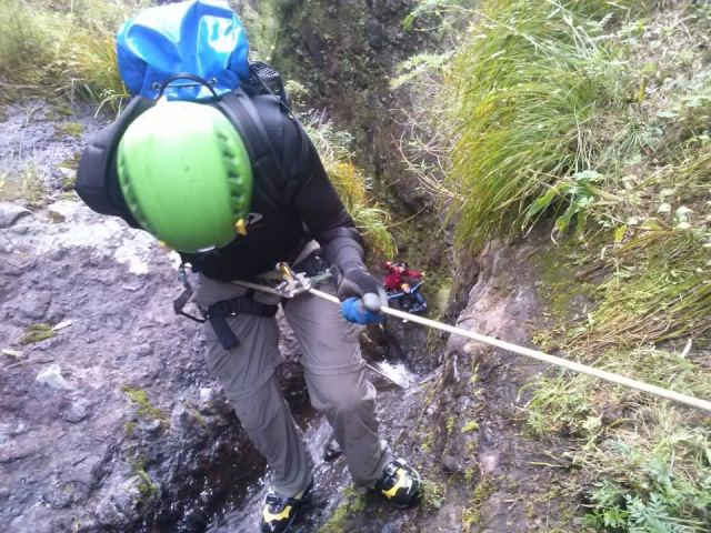 Adrenalina y rappel